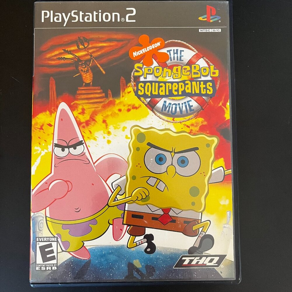PS2 The Spongebob Squarepants Movie